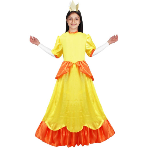 Costume principessa gialla - costume,