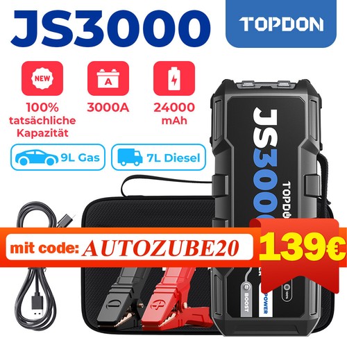 Topdon js3000 3000a 24000mah - topdon,