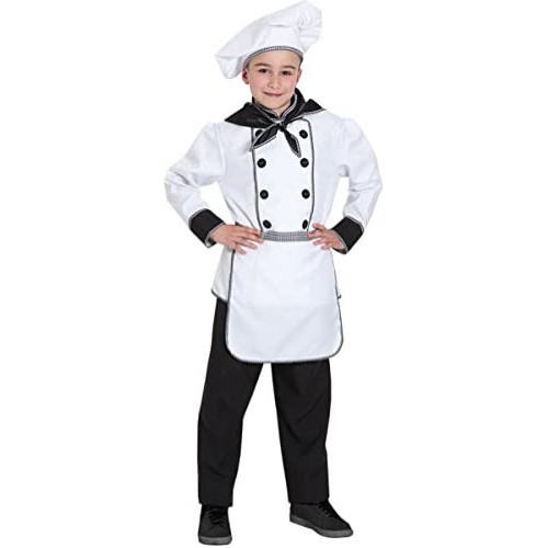 Costume cuoco anni - costume, 10/11