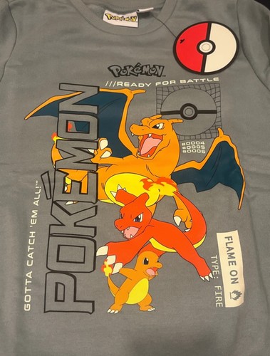 Felpa pokemon charizard - felpa, nuova